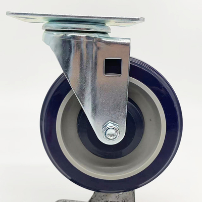 100mm PU Trolley Wheels Heavy Duty