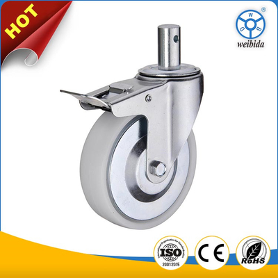 Swivel Casters More Products With Steel Wheel Material And Top Plate Size 100*100*85*85