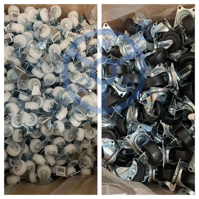 Swivel/Rigid/Double Brake Mobile Scaffolding Caster Wheel for Heavy-Duty Scaffoldings