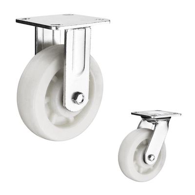 400kg Loading 4" Nylon Heavy Duty Casters With Side Brake Wholesale