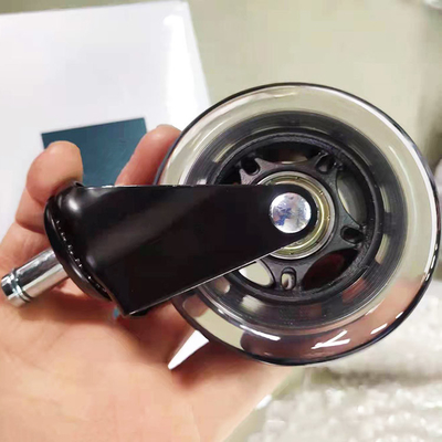 3" Furniture Chair Casters , 50kg Loading Office Chair Caster Wheel
