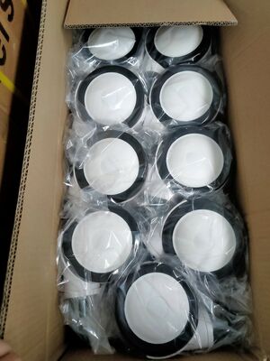 स्टील हाउसिंग मटेरियल रबर कैस्टर, रबर पीपी कोर व्हील और डबल बॉल बेयरिंग के साथ, उपकरण गतिशीलता के लिए उपयुक्त