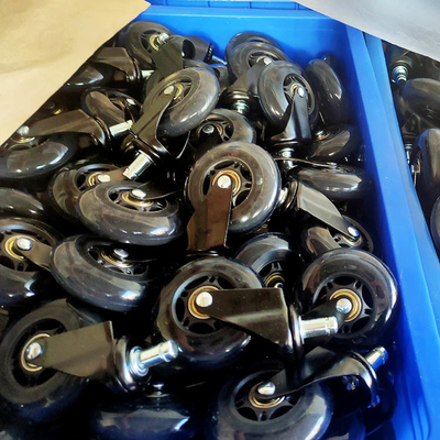 3" Furniture Chair Casters , 50kg Loading Office Chair Caster Wheel